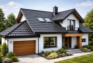 dach z blachodachówka